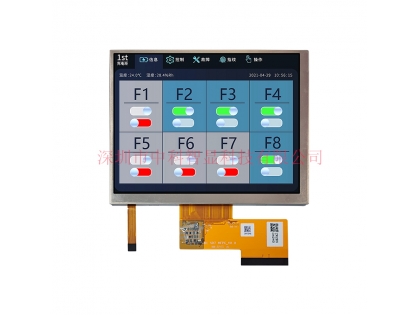 5.7寸液晶屏 IPS全視角 60pin RGB&LVDS&MIPI接口 640×480分辨率 5.7寸tft lcd模組